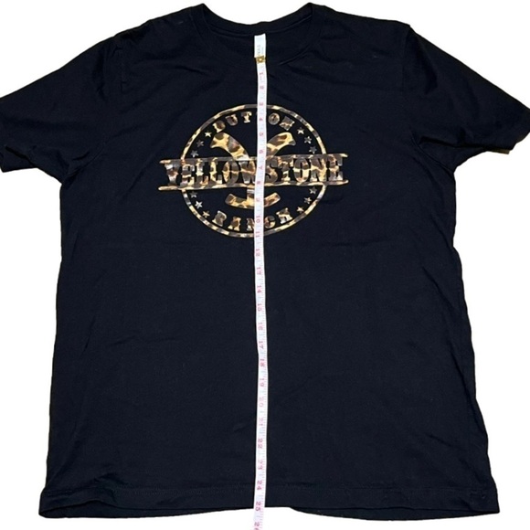 YELLOWSTONE Dutton Ranch Leopard Print Vinyl On Bella Canvas Women’s (Sz XL) - Picture 7 of 7